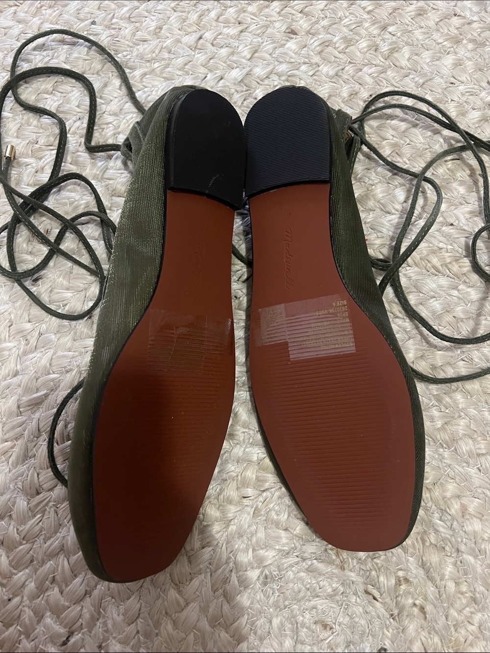 MADEWELL | Greta Lace-Up Ballet Flat - Picture 4 of 4